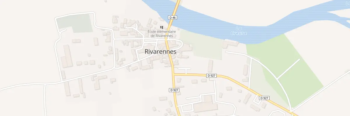 Plan du 13 Rue des Dames à Rivarennes