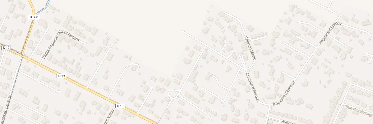 Plan du 343 Che d’Enroux à Labarthe-sur-Lèze