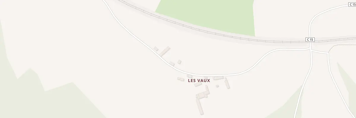 Plan des Vaux à Merey