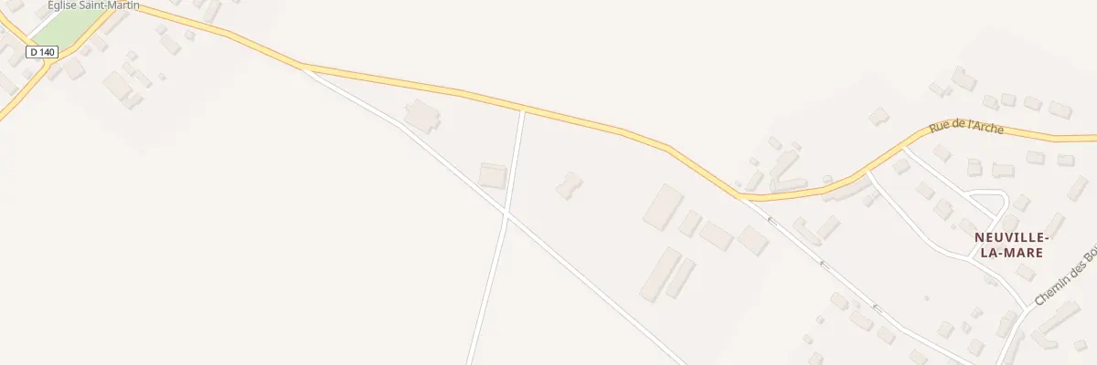 Plan de la Rue St Lhomer Gironville à Tremblay-les-Villages