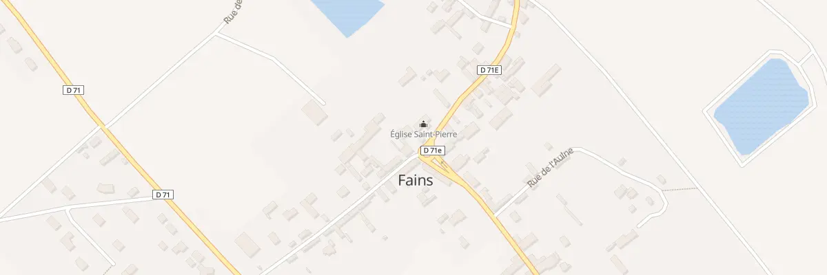 Plan du 2 Rue Louis Duguay à Fains