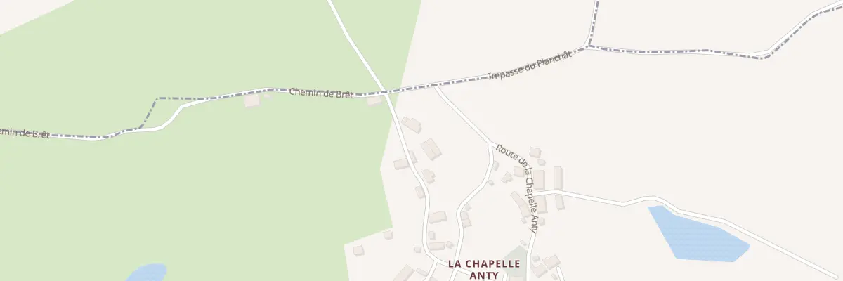 Plan du 5561 La Chapellantie à Lubersac