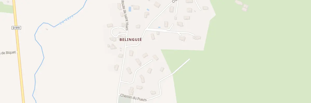 Plan du 6 Mingui à Sainte-Suzanne