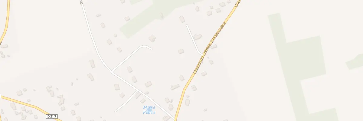 Plan du 48 Che du Cormier à la Meunière à Sorel-Moussel