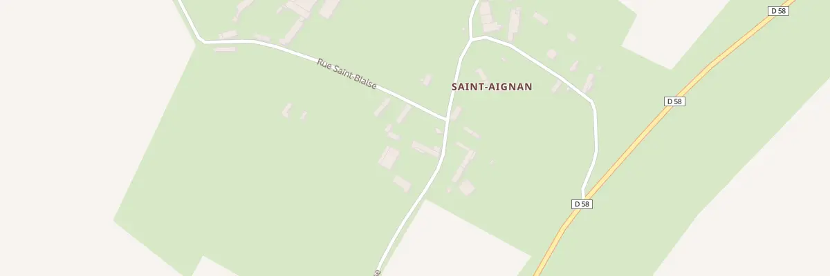 Plan du 5091 Saint Aignan à Avesnes-en-Val