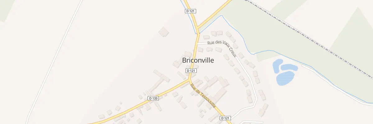 Plan du 1 Rue des Marnières à Briconville
