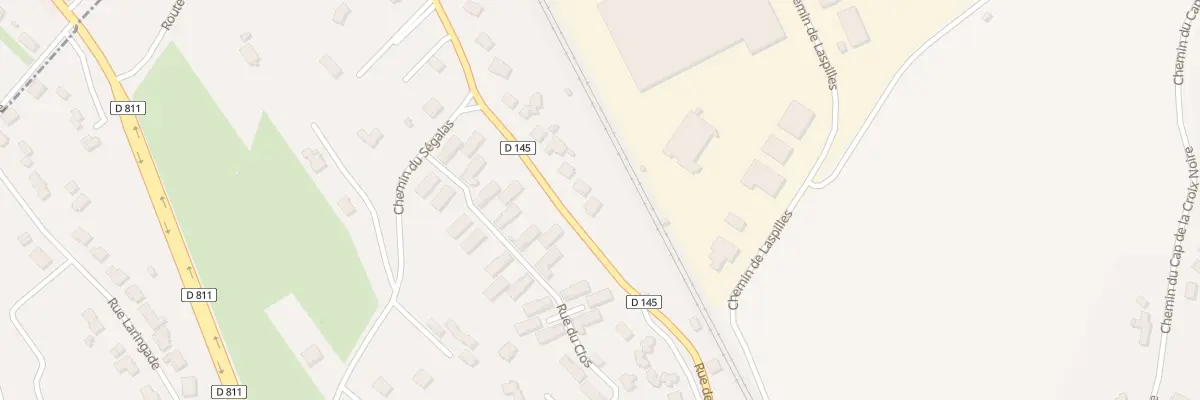 Plan du 5168 Rue de l’Ancienne Gare à Mercuès