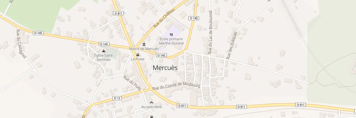 Plan du 5067 Mercuès à Mercuès