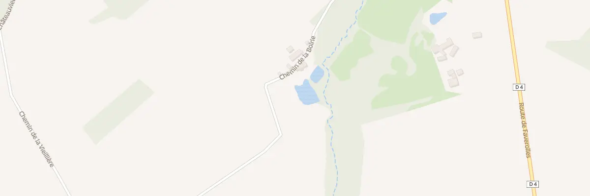 Plan du 415 Che de la Ridelière à Châteauvieux