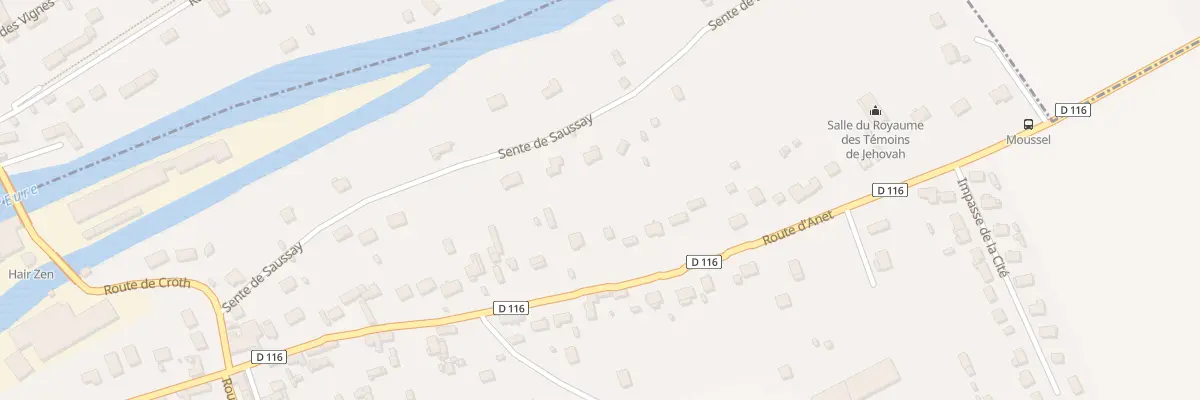 Plan du 41 Rte d’Anet à Sorel-Moussel