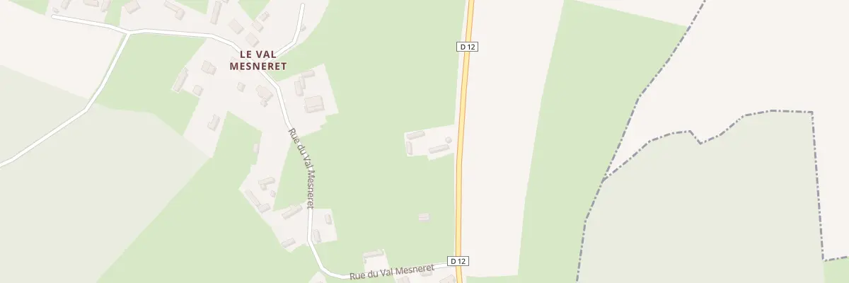 Plan du 5 Rte de Bures à Croixdalle