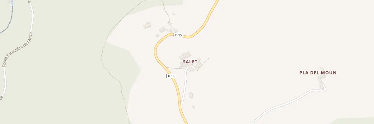 Plan du 3 Imp de Sales à Sentenac-de-Sérou