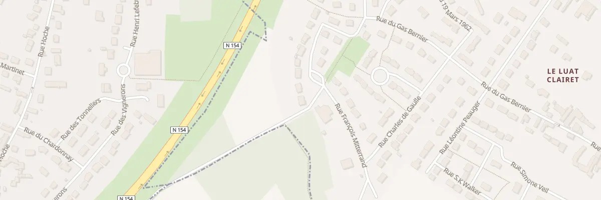Plan du 20 Rue des Droits de l’Homme à Luray