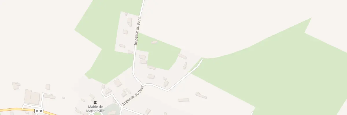 Plan du 5040 Le Bourg à Mathonville