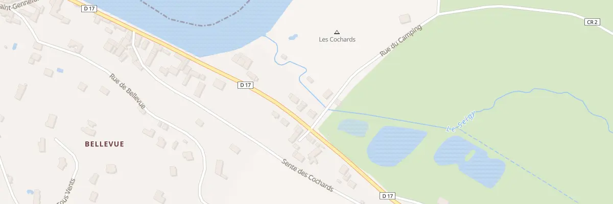 Plan du 4 Quai des Cochards à Seigy