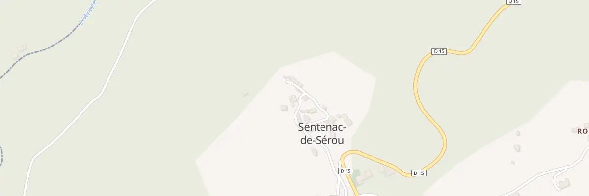 Plan du 51 Sentenac Village à Sentenac-de-Sérou