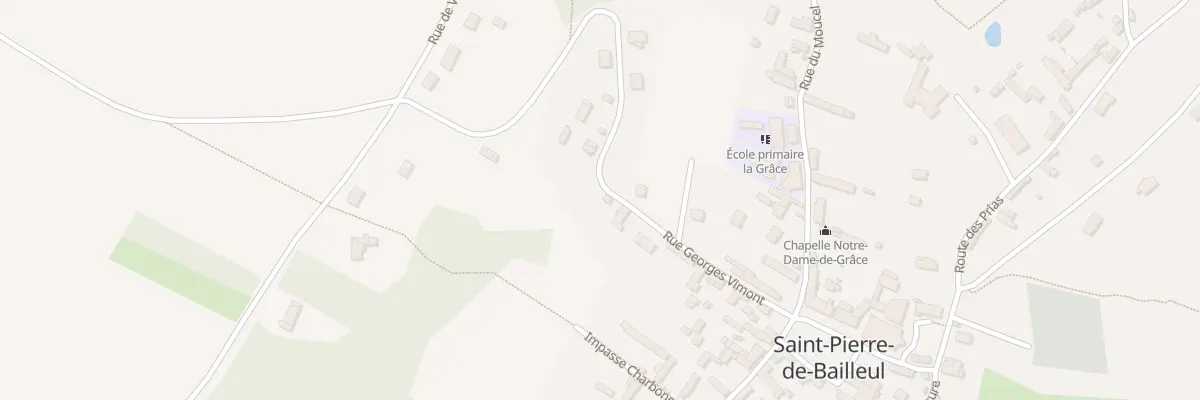 Plan du 7 Rue Georges Vimont à Saint-Pierre-de-Bailleul