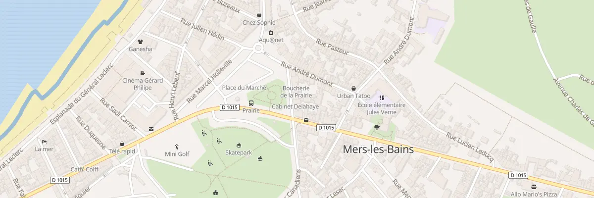 Plan du 17 Rue Clémenceau à Mers-les-Bains