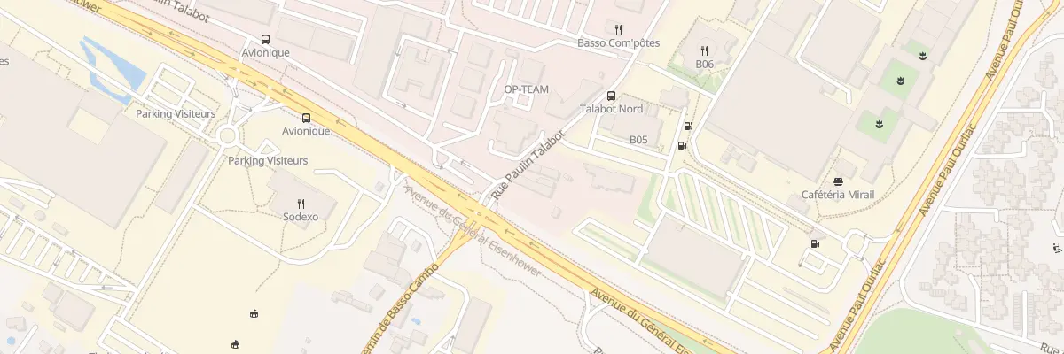 Plan du 10 Rue Paulin Talabot à Toulouse