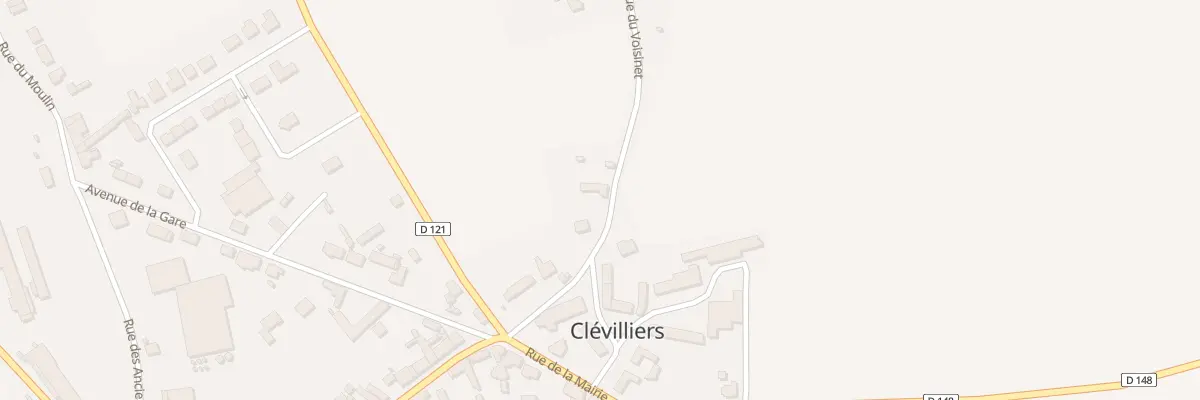 Plan du 5 Rue du Voisinet à Clévilliers