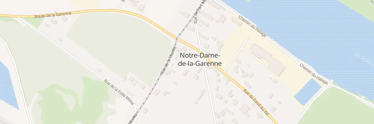 Plan du 6 Rue du Fond du Val à Saint-Pierre-la-Garenne
