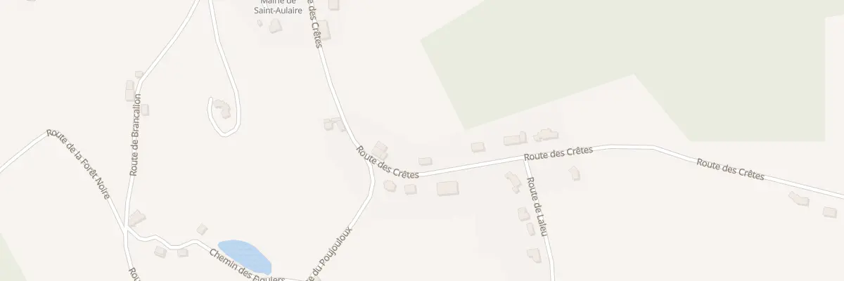 Plan du 13B Bellevue à Saint-Aulaire