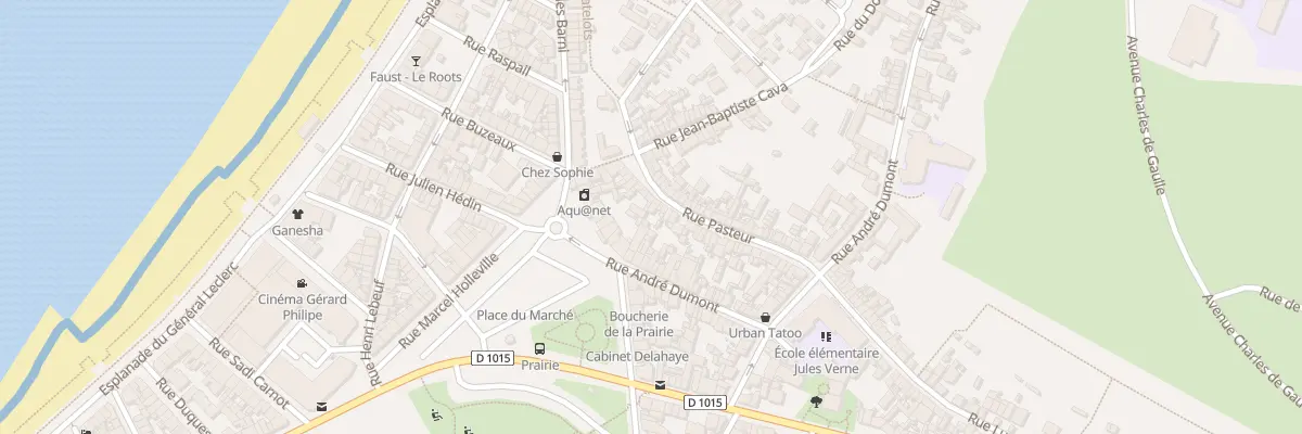 Plan du 47 Rue Pasteur à Mers-les-Bains
