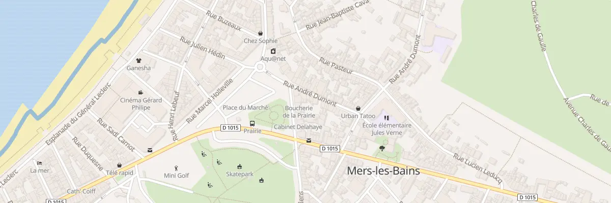 Plan du 6 Rue André Dumont à Mers-les-Bains