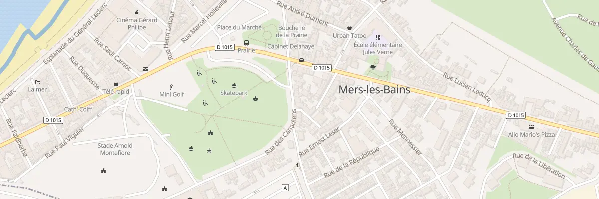 Plan du 19 Rue des Canadiens à Mers-les-Bains
