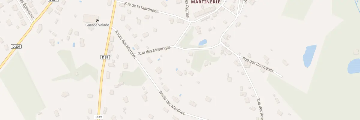 Plan du 8 Rue des Mésanges à Saint-Priest-Taurion