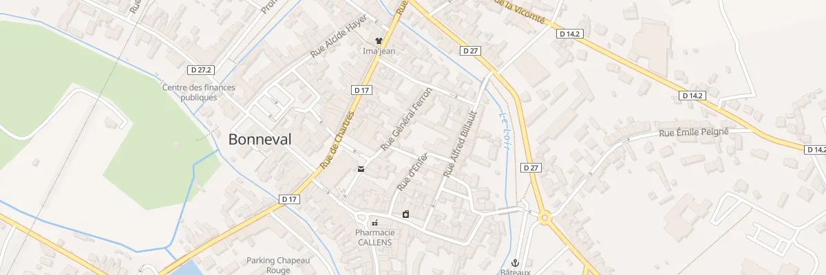 Plan du 6 Rue du Général Ferron à Bonneval