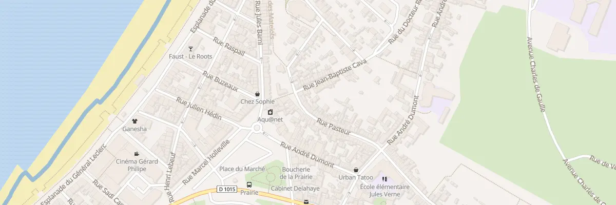 Plan du 48 Rue Pasteur à Mers-les-Bains