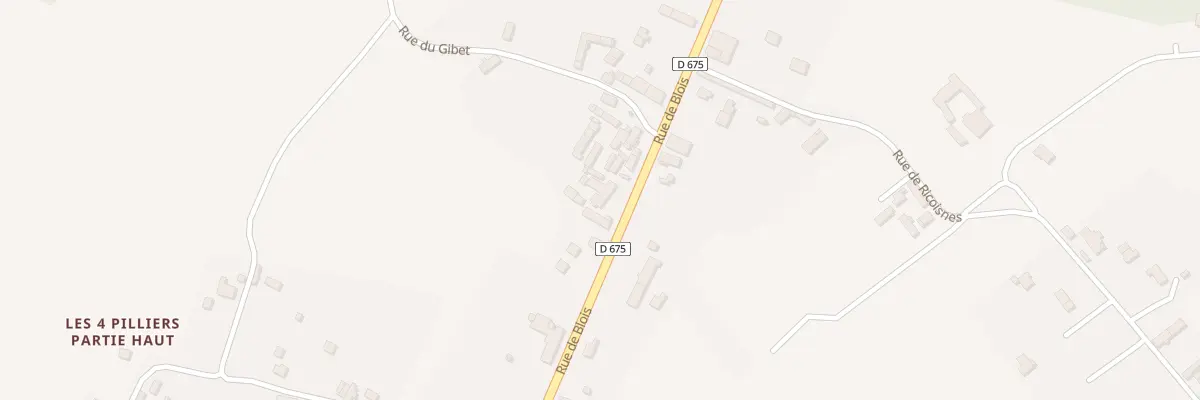 Plan du 65 Rue de Blois à Noyers-sur-Cher
