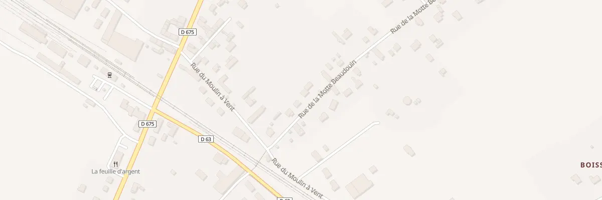 Plan du 5 Rue de la Motte Beaudouin à Noyers-sur-Cher