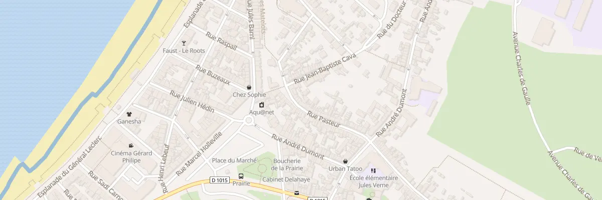 Plan du 44 Rue Pasteur à Mers-les-Bains