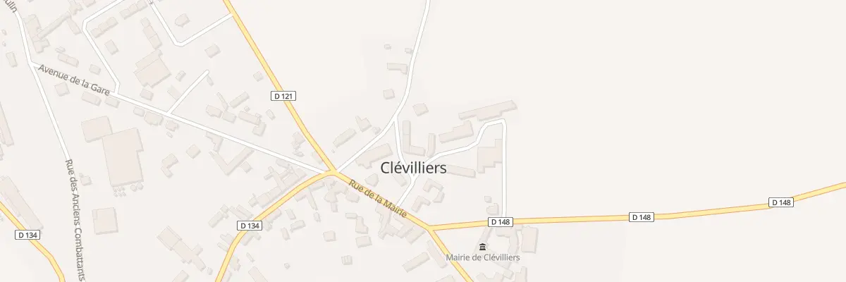 Plan du 4 Pl du Chapitre à Clévilliers