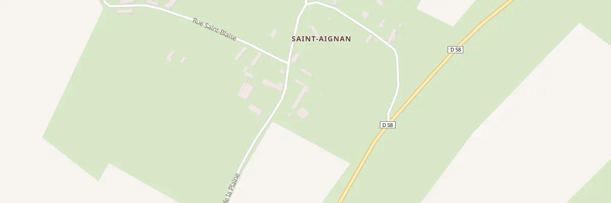 Plan du 5087 Saint Aignan à Avesnes-en-Val