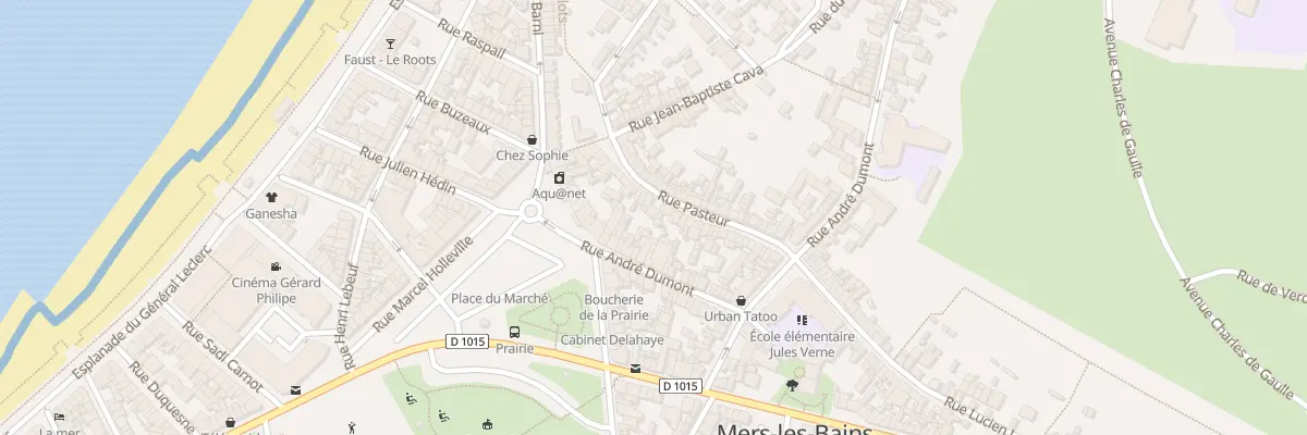 Plan du 37 Rue Pasteur à Mers-les-Bains