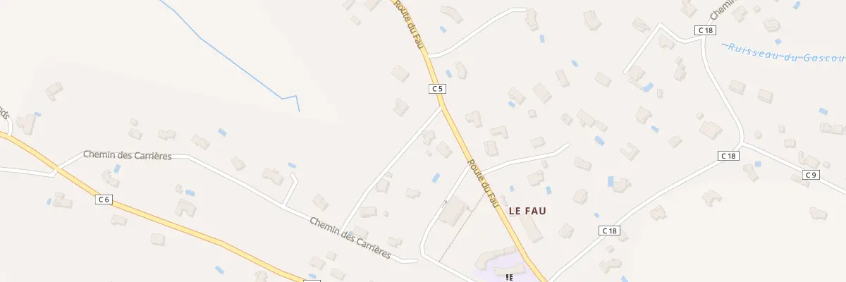 Plan du 4710 Rte du Fau à Montauban