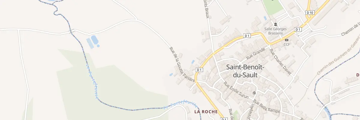 Plan du 5385 Rue de la Goutte Panière à Saint-Benoît-du-Sault