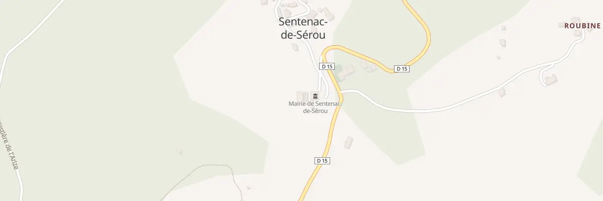 Plan du 5001 Las Escoumos à Sentenac-de-Sérou