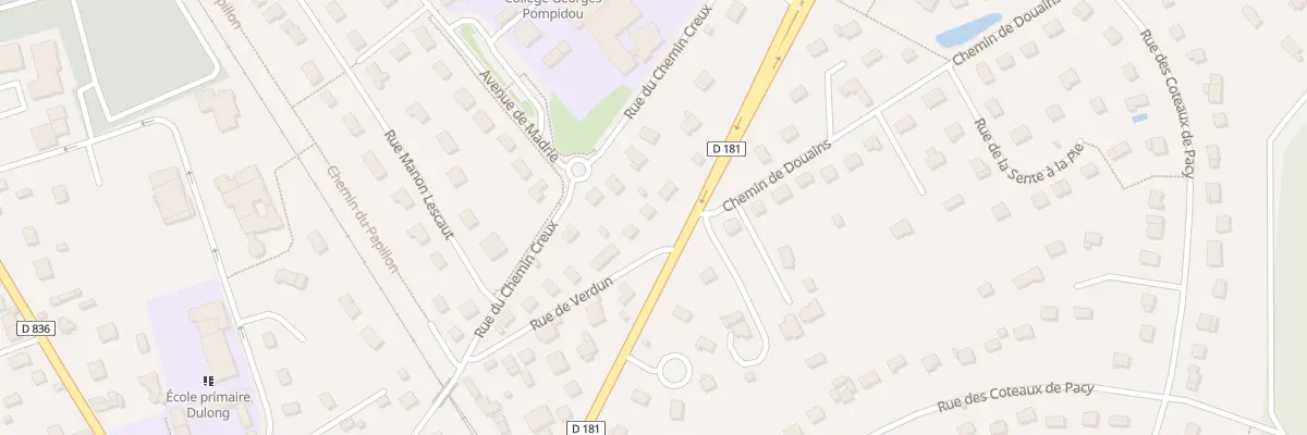 Plan du 17 Rue de Verdun à Pacy-sur-Eure