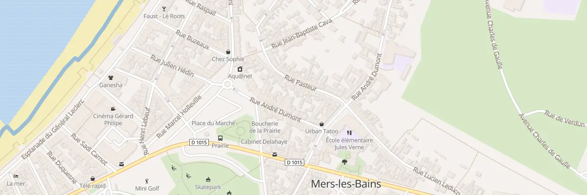 Plan du 29T Rue Pasteur à Mers-les-Bains