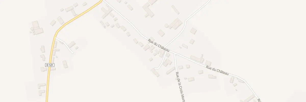 Plan du 22 Rue du Château à Clévilliers