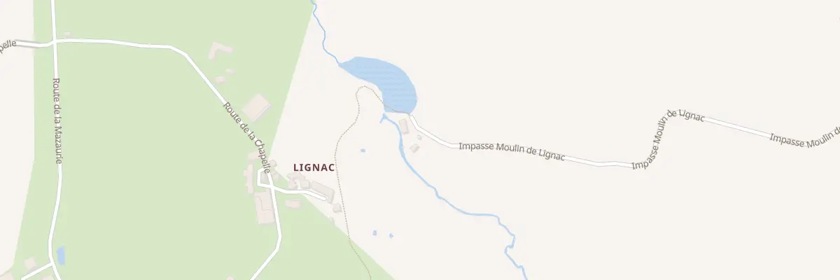 Plan du 803 Imp Moulin de Lignac à Saint-Sornin-Lavolps
