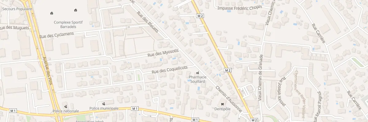 Plan du 23 Che d’Aussonne à Blagnac