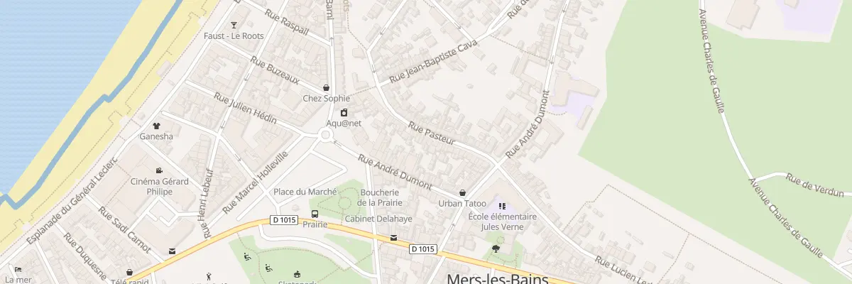 Plan du 29 Rue Pasteur à Mers-les-Bains