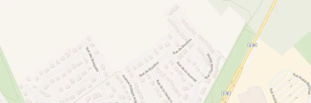 Plan du 11 Rue de Bouillon à Pacy-sur-Eure