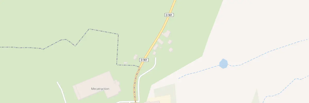 Plan du 5875 La Pouege à Lubersac