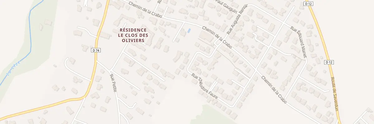 Plan du 10 Rue Théodore Faure à Lagardelle-sur-Lèze